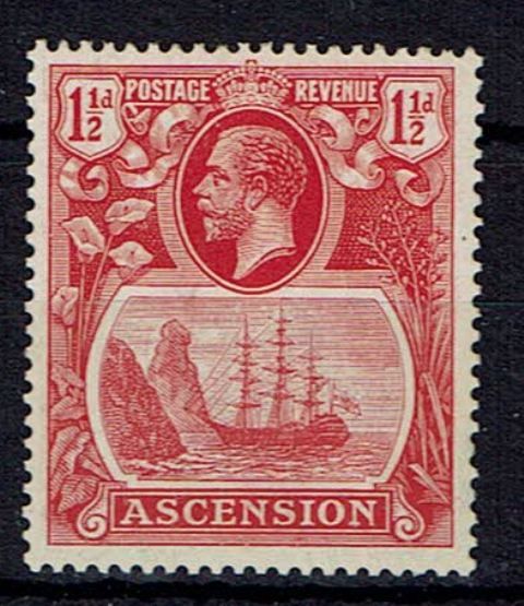 Image of Ascension SG 12d VLMM British Commonwealth Stamp